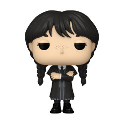Funko Pop! Television: Wednesday - Wednesday Addams (Black Coat) #1815 Vinyl Figure