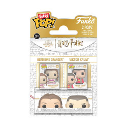 Funko Bitty Pop! 2-Pack: Harry Potter - Hermione Granger & Viktor Krum Vinyl Figures