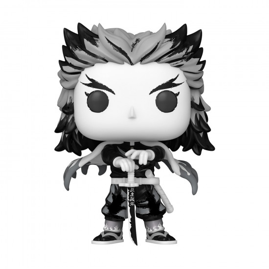 Funko Pop! Animation: Demon Slayer - Kyojuro Rengoku (Sumi-Ink) #2194 Vinyl Figure