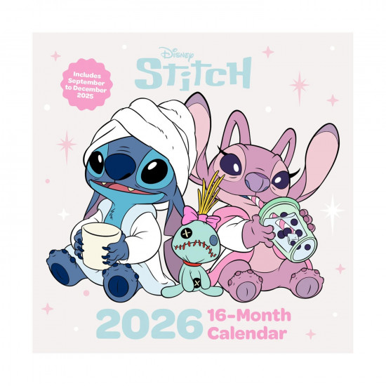Pyramid Disney: Lilo & Stitch - 2026 16-Month Calendar (C2402844)