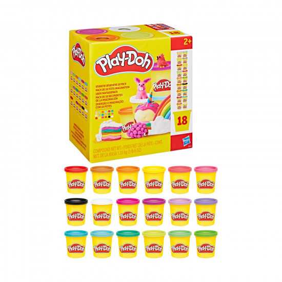 Hasbro Play-Doh: Doh & More - Imagine Anything 18 Pack (G0522)