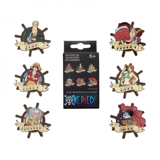 Loungefly: One Piece Tattoo Style Mystery Pins (OPPN0019)