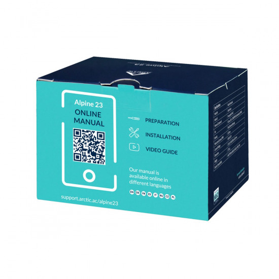 Arctic Alpine 23 - 95W CPU Cooler for AMD socket AM4