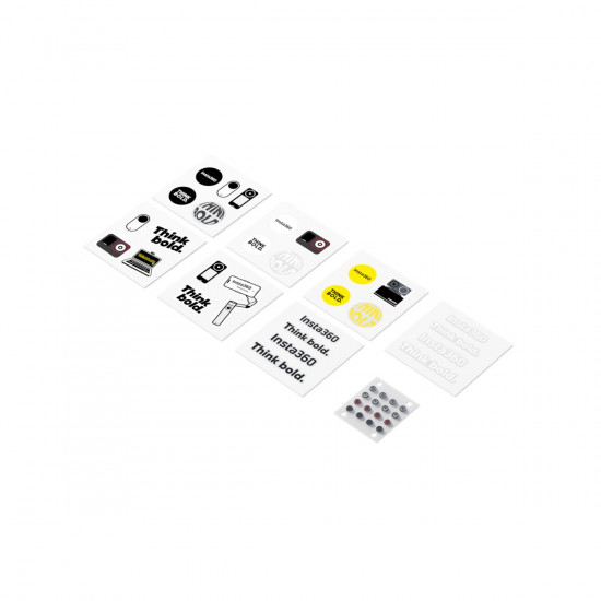 Insta360 Button Sticker Set - Tactile button stickers, locate easier the buttons