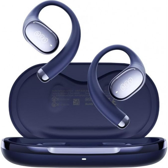 QCY Crossky R70 Blue (CT-02) Open Ear Wireless Headphones BT 6.0 SBC/AAC/LDAC 52 hours Hi-Res Audio