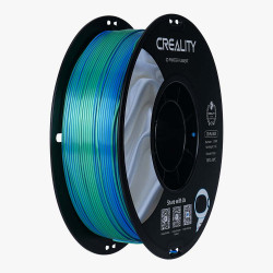 CREALITY CR-PLA Silk Blue-Green, 3D Printer Filament Glossy, 1 kg Spool,1.75 mm