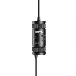 BOYA BY-M1 Pro II wired mic Professional lavalier mic - jack 6m cable Camera Smartphone Tablet