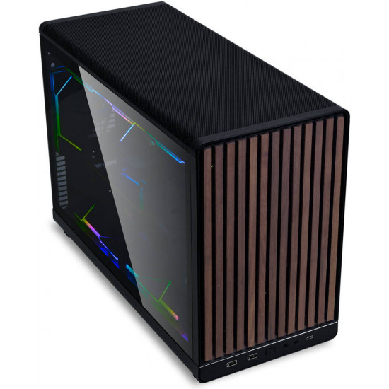 Lian Li DAN Case A3 Wood - Glass Side Panel - M-ATX All Mesh Steel-Fabric PC Case from Daniel Hansen