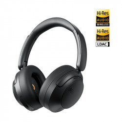 QCY H3S Headphones Black - Type-C & Bluetooth 6.0 ANC iOS/Android Call Noise Cancelling Heasdet 102h