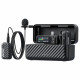 BOYAMIC 2-01 Wireless HD 2xLavalier Microphone USB-C Camera 2x RXs 32bit Float Onboard Rec 300m 15h