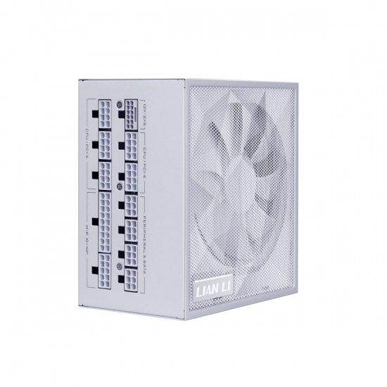 Lian Li SX 1000P White - PLATINUM 1000W - ATX 3.1 - 12V-2x6 - Japanese Capacitor - 10 Years Warranty