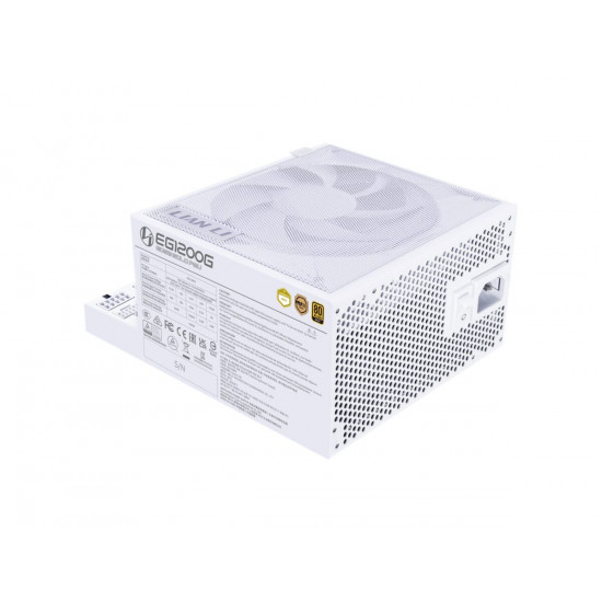 Lian Li Edge 1200W White 80+ Gold (with USB HUB), Fully Modular ATX PSU