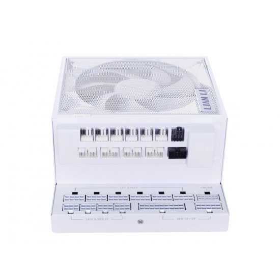 Lian Li Edge 1200W White 80+ Gold (with USB HUB), Fully Modular ATX PSU