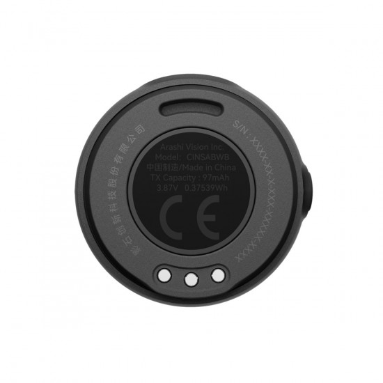 Insta360 Microphone Air (1 Transmitter, 1 Receiver) - 10H Battery, 300m range, built-in noise reduct