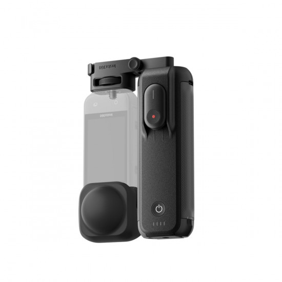 Insta360 FOMO Power Handle - Pre-recording mode, foldable design