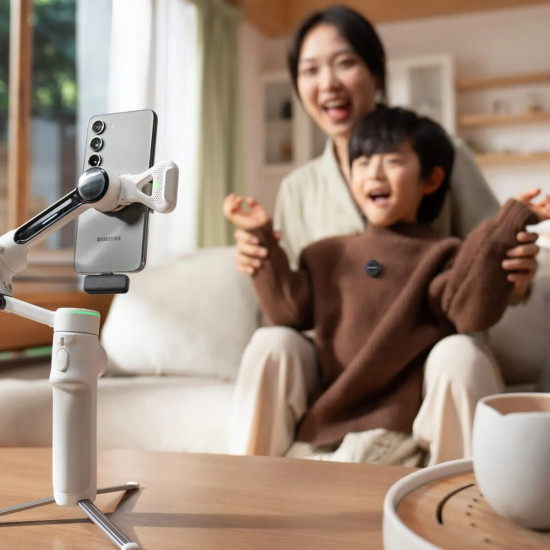 Insta360 Microphone Air (1 Transmitter, 1 Receiver) - 10H Battery, 300m range, built-in noise reduct