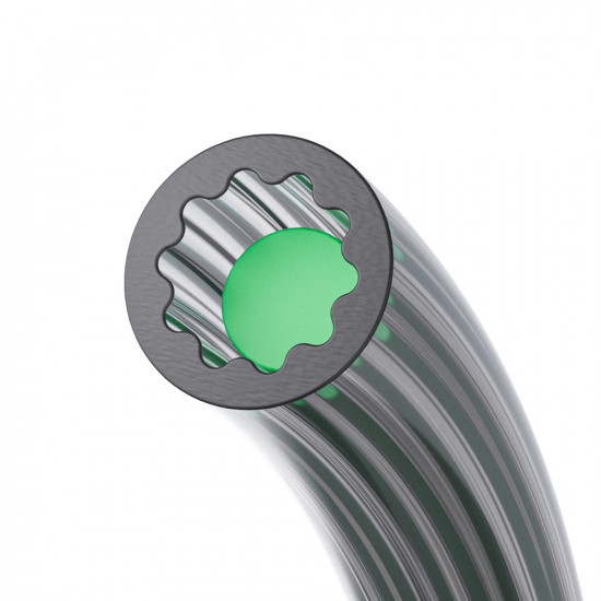 Creality Star-Shaped Low-Resistance PTFE Tube 2m -  for all FDM printers