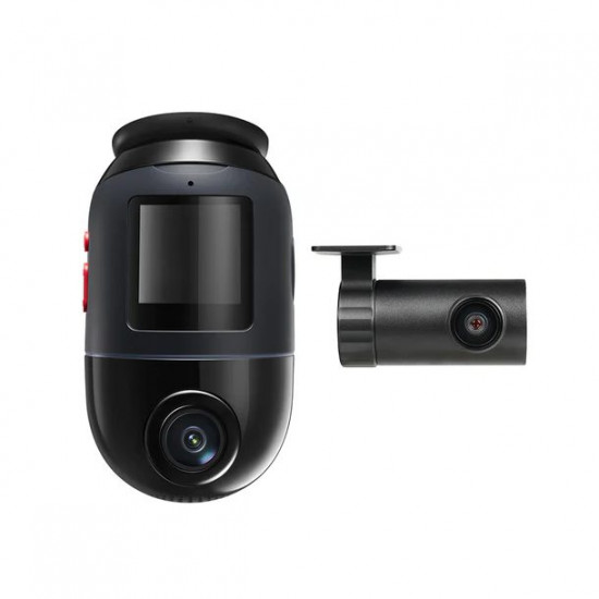 70mai Dash Cam 4K Omni 360° + Reaview Full View with Dual Sony STARVIS 2, AI 2.0  4G LTE (X800-2)
