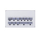 Lian Li SX 1000P White - PLATINUM 1000W - ATX 3.1 - 12V-2x6 - Japanese Capacitor - 10 Years Warranty