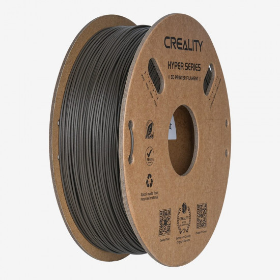 Creality Hyper PLA-CF Greyish Yellow Carbon Fiber 3D Printer Filament, High Strength, 1 kg Spool1.75