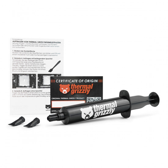 Thermal Grizzly TG Kryonaut  - 37 g / 10ml Extremely High Performance Thermal Paste for Overclocking