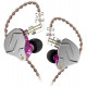 KZ ZSN PRO Purple No Mic - IEM 3,5 In Ear Monitor Earphones, Dynamic Hybrid Dual Driver 1BA+1DD