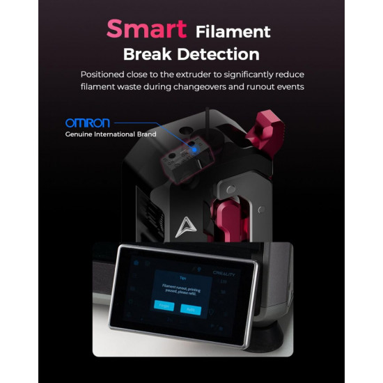 Creality DXC Extruder for K1, K1 Max, K1C, K1 SE - plug and play no conversions needed