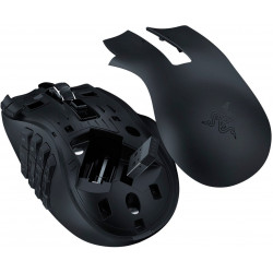 Razer NAGA V2 HYPERSPEED - Wireless MMO Gaming Mouse - 30K DPI - 2.4GHz / Bluetooth - 19 Buttons