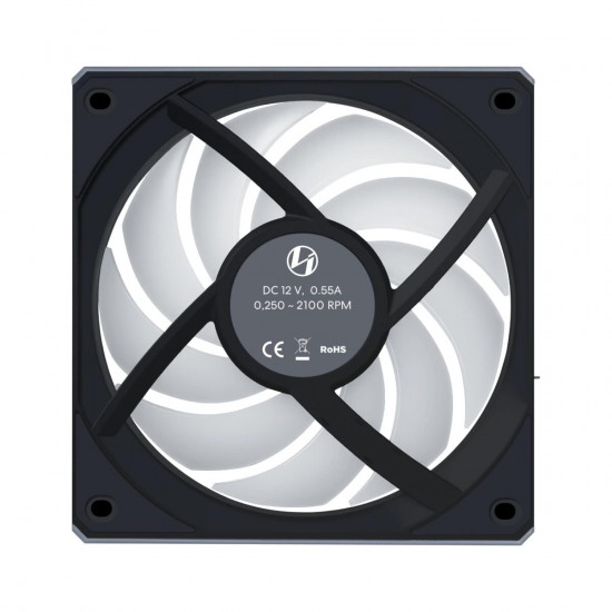 Lian Li UNI RGB FAN CL WIRELESS 120mm Reverse Blade Black - (3pcs) - W/ controller - Static Pressure