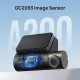 70mai A200 Dash Cam w. Screen - 1080P 60FPS 130FOV 500mAh Car Camera