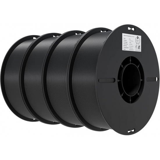 Creality EN-PLA Value Pack 4kg - 4 Χ Black - Ender Filament 4kg 1.75 (3301010476)