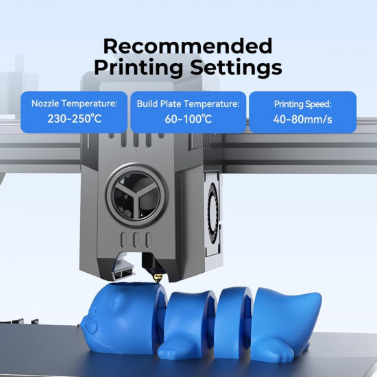 Creality CR-PETG Value Pack 4kg- No Reel Black  White  Gray  Transparent 3DPrinter Filament refil