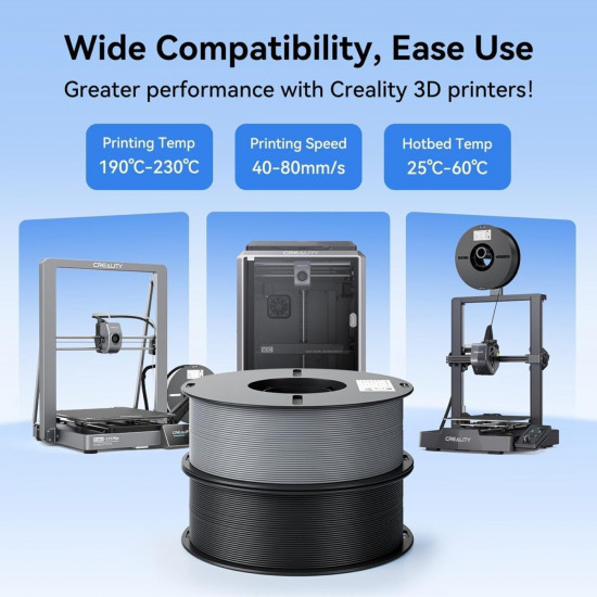 Creality EN-PLA Value Pack 4kg - 4 Χ White - Ender Filament 4kg 1.75 (3301010475)