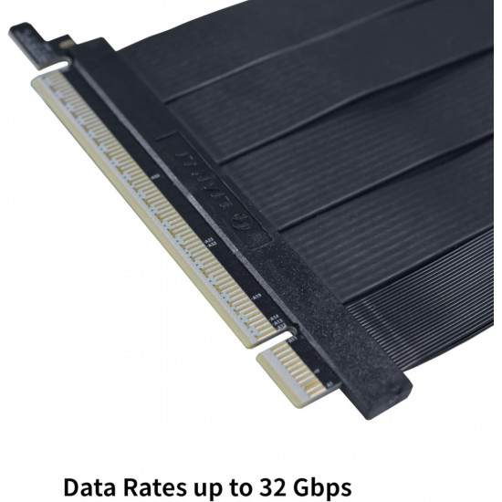 Lian Li PCIe 5.0 RISER CABLE 200mm - Black