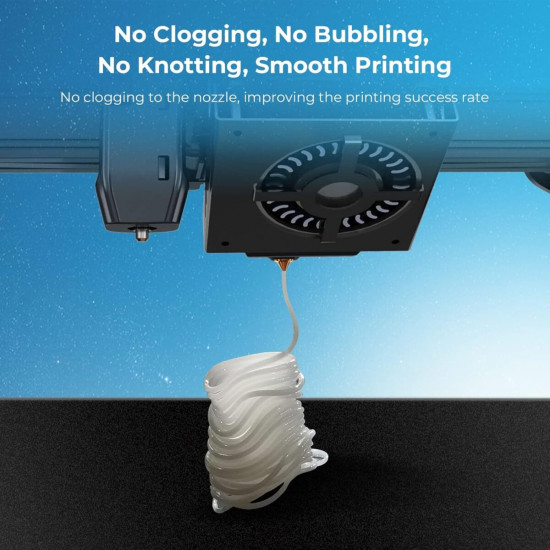 CREALITY EN-PLA+ Green Ender 3D Printer Filament Strength 34MPA Bend 77MPa 1 kg Spool1.75