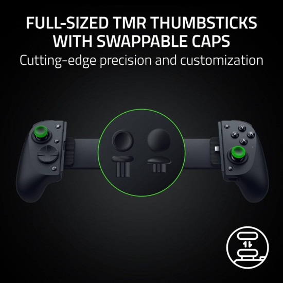 Razer Kishi V3 PRO XL USB-C Controller - iPad up to 13'' - Android - PC - Haptics - DualBack Buttons