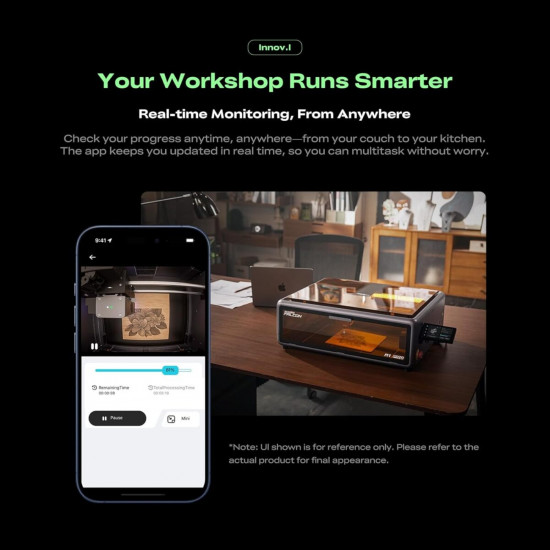 Creality Falcon A1 Pro - 20W Laser Engraver, 20W Blue & Optional 2W IR laser module 358x268