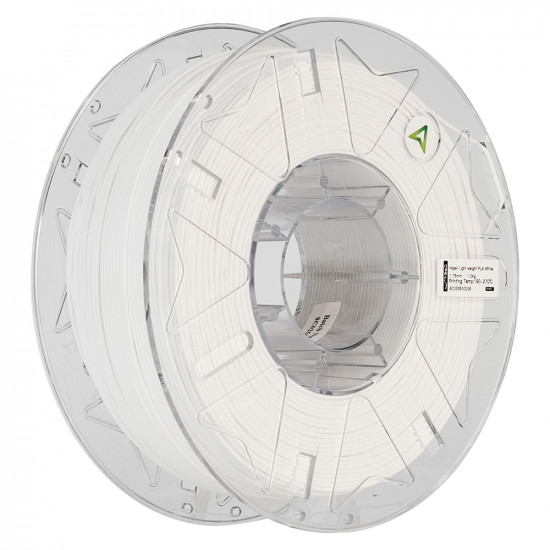 Creality Hyper Lightweight PLA White (FOAM PLA) 3D Printer Filament for RC Models, 1 kg Spool1.75