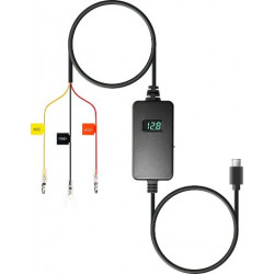 70mai UP06 Adustable Hardwire Kit for all USB-C 70mai Dash Cams (varius V to protect Car Battery)