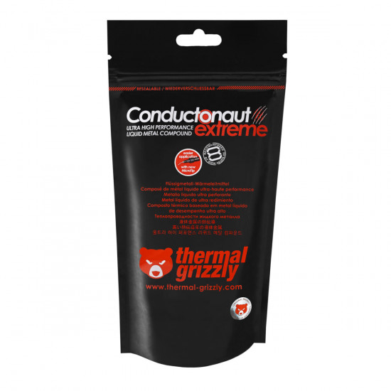 Thermal Grizzly TG Conductonaut extreme - 1 g High Performance Liquid Metal Thermal Paste