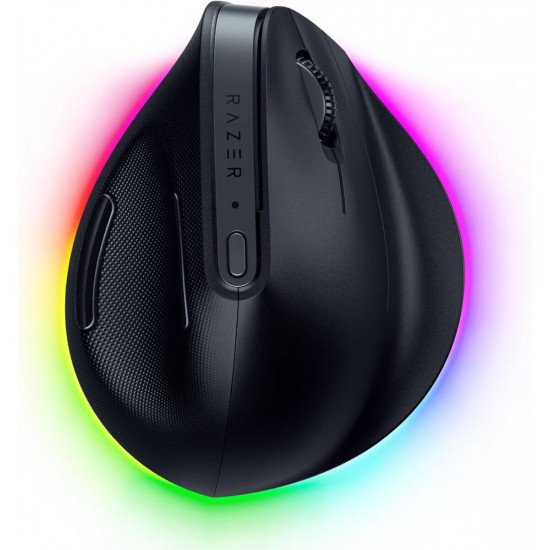 Razer PRO CLICK V2 - Vertical Wireless Ergonomic Mouse - ChatGPT AI - Gaming - Long Battery