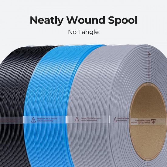 Creality CR-PETG Value Pack 4kg - No Reel - 2x Black & 2x White 3D Printer Filament Refill