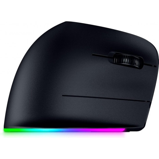 Razer PRO CLICK V2 - Vertical Wireless Ergonomic Mouse - ChatGPT AI - Gaming - Long Battery
