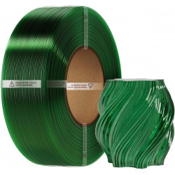 Creality CR-PETG Transparent Green - No Reel 3D Printer Filament, Hard Glossy, Tensile 49MPA, 1 kg