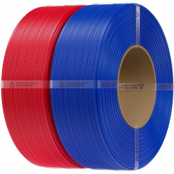 Creality CR-PETG Value Pack 2kg - No Reel - Red & Blue 3D Printer Filament Refill