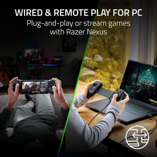 Razer Kishi V3 PRO USB-C Controller - iPhone - Android - iPad -  PC - Haptics - Dual Back Buttons