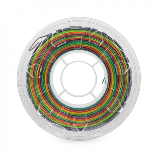 Creality CR-PLA Rainbow, 3D Printer Filament 1 kg Spool,1.75 mm (3301010010)
