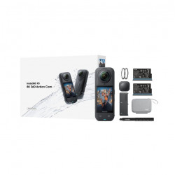 Insta360 X5 - 8K, Triple AI Chip, Action Camera Essentials Bundle