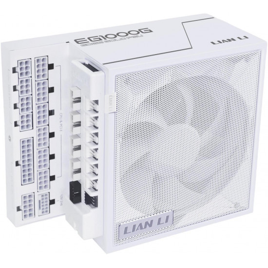 Lian Li Edge 1000W White 80+ Gold (with USB HUB), Fully Modular ATX PSU