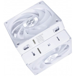 Lian Li UNI RGB FAN CL WIRELESS 120mm Reverse Blade White - (3pcs) - W/ controller - Static Pressure